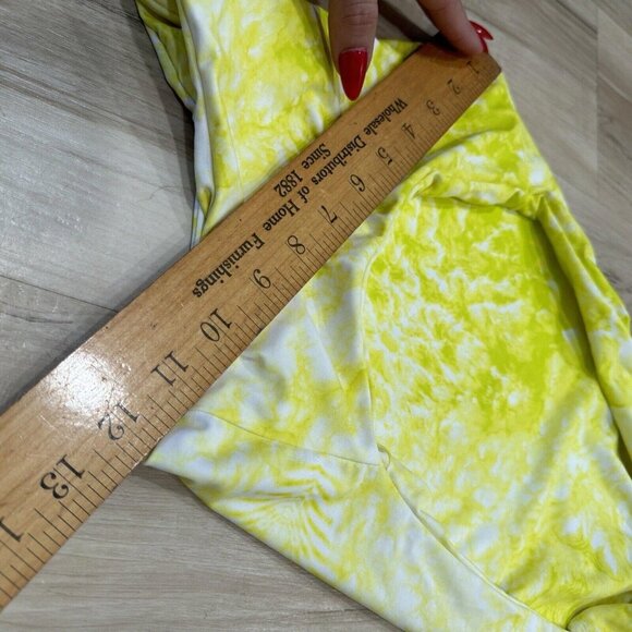 Mikoh Swimwear‎ Moorea One Piece Swimsuit (small) Woven Halter $253 Yellow - Picture 9 of 10